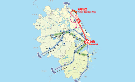 黄海新区,黄海新区位于江苏东部沿海，距上海约300公里